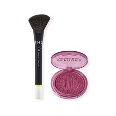 Pennello per guance e zigomi 04 + Colorful Blush Glaze, SEPHORA COLLECTION